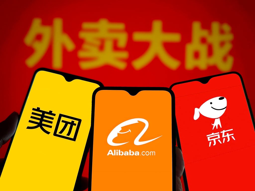 Meituan’s earnings have hit the share prices of rivals Alibaba and JD.com. Photo: CFOTO/Future Publishing via Getty Images