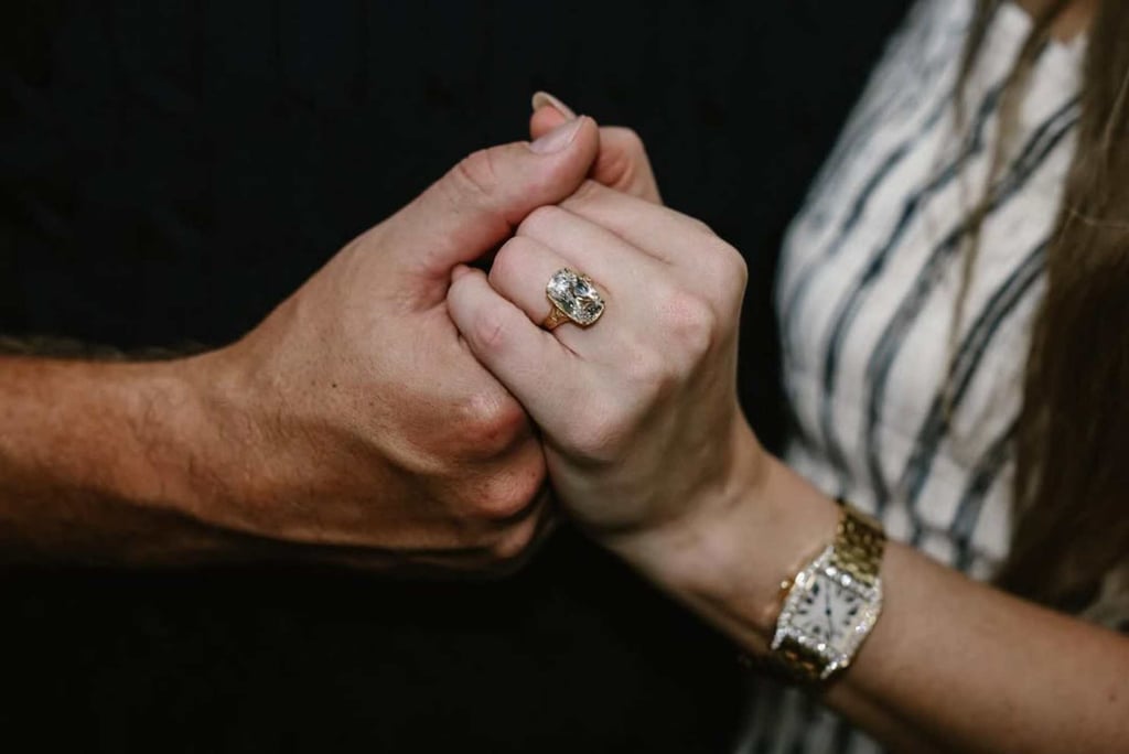 Taylor Swift’s stunning engagement ring from Travis Kelce has been the talk of the town in recent days. Photo: @taylorswift/Instagram