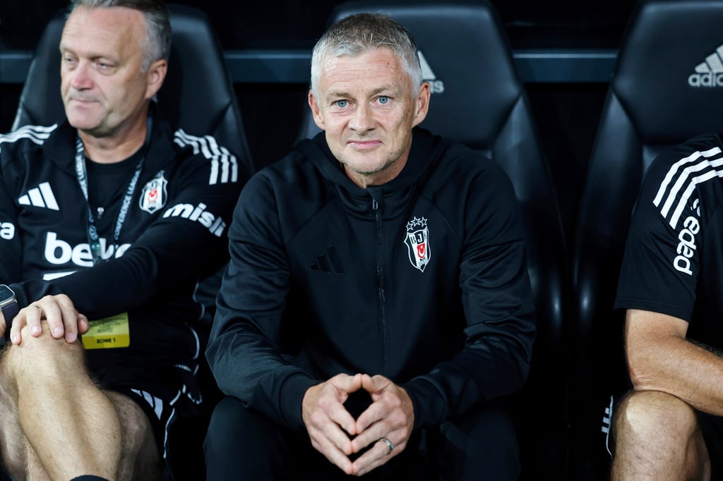 Ole Gunnar Solskjaer was unable to prevent Besiktas’ Conference League elimination. Photo: AP Ole Gunnar Solskjaer was unable to prevent Besiktas’ Conference League elimination. Photo: AP