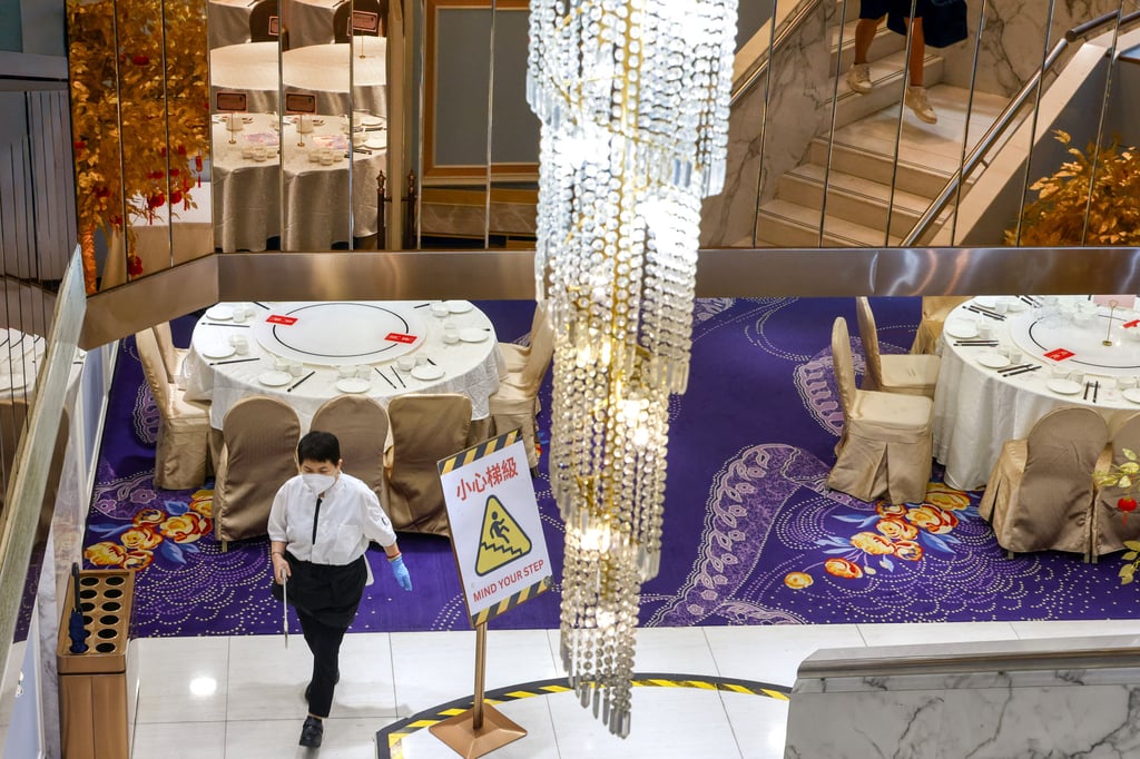 The restaurant specialises in banquets. Photo: Dickson Lee The restaurant specialises in banquets. Photo: Dickson Lee