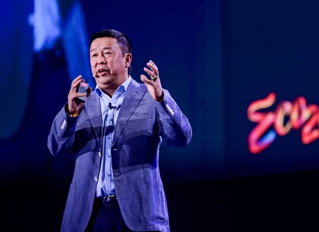 Tao Jingwen, president of Huawei Technologies’ quality, business process and information technology management department. Photo: Handout Tao Jingwen, president of Huawei Technologies’ quality, business process and information technology management department. Photo: Handout