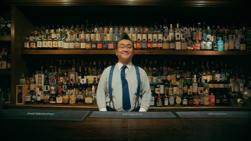 Hidetsugu Ueno, one of Japan’s most famous bartenders, at Bar High Five in Ginza. Photo: Mr Lyan’s Taste Trips