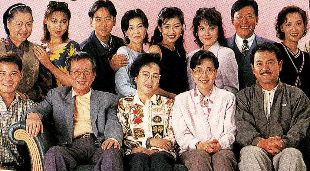 Lai Suen (front, centre) with fellow cast members of A Kindred Spirit. Photo: Handout