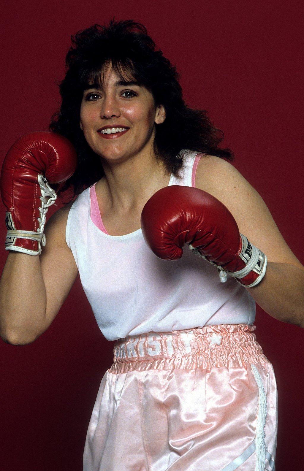 Christy Martin was a pioneering female boxer in the 1990s. Photo: Getty Images Christy Martin was a pioneering female boxer in the 1990s. Photo: Getty Images