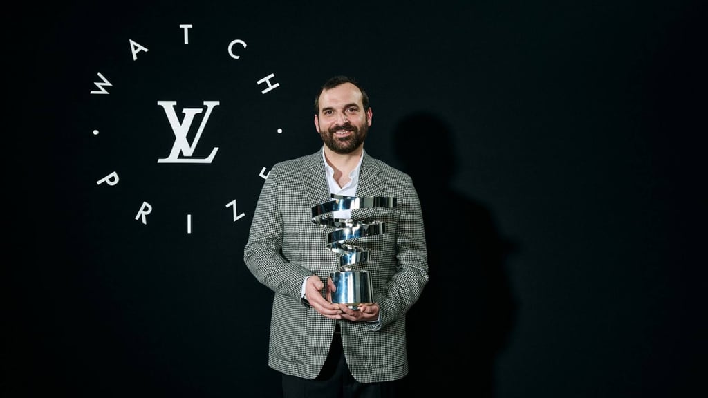 Raúl Pagès beat 1,000 submissions to win the inaugural Louis Vuitton Watch Prize for Independent Creatives. Photo: Handout