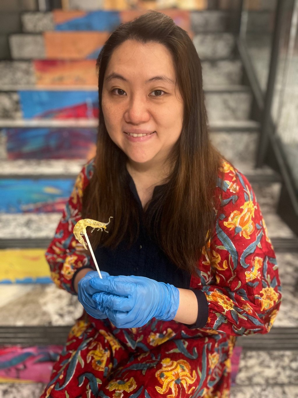 Hongkonger Anne Sit says speed is a crucial factor in the art of sugar sculpting and blowing. Photo: Kylie Knott Hongkonger Anne Sit says speed is a crucial factor in the art of sugar sculpting and blowing. Photo: Kylie Knott