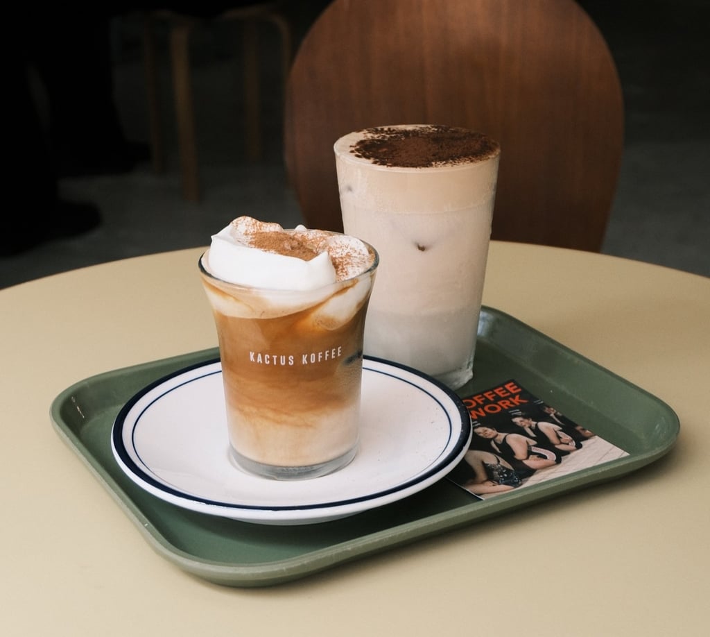 Kactus Coffee has opened its second location, in Hong Kong’s Sheung Wan neighbourhood. Photo: Instagram/slowmo.chi