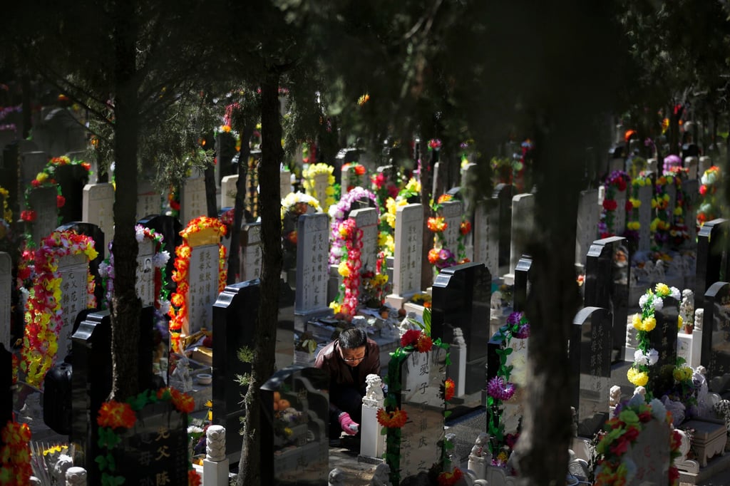 The Babaoshan cemetery in Beijing. Photo: AP The Babaoshan cemetery in Beijing. Photo: AP