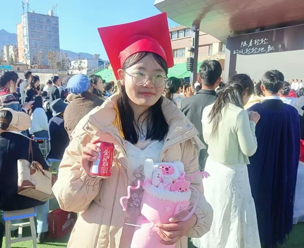 Du Binyang was out collecting deliveries when she was killed in the road accident. Photo: Handout Du Binyang was out collecting deliveries when she was killed in the road accident. Photo: Handout
