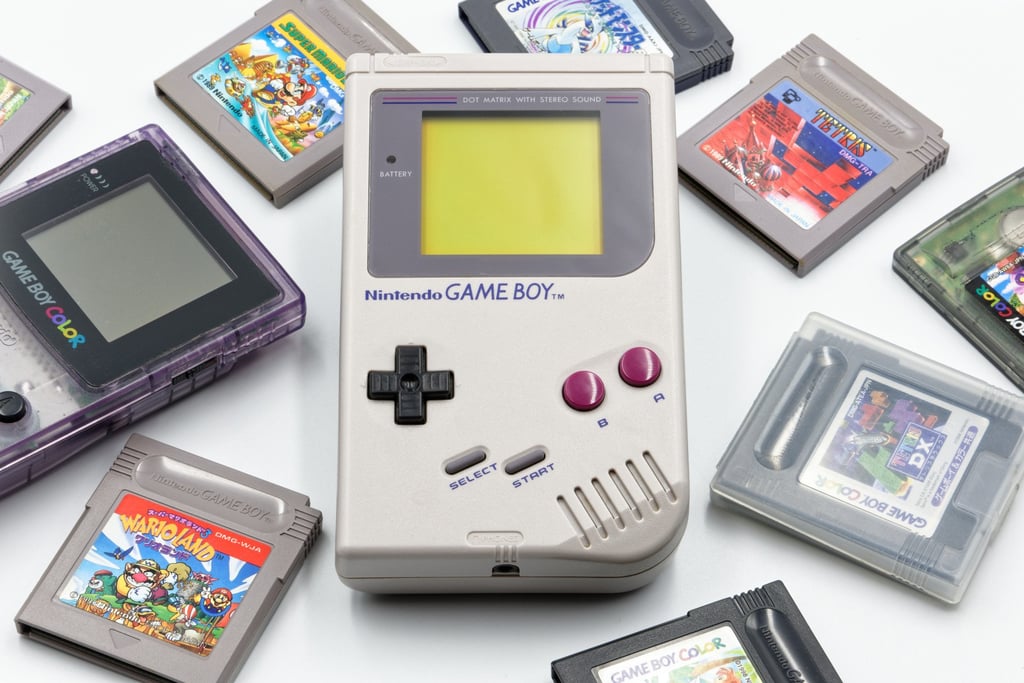 Banyak orang di media sosial mengatakan permainan Zhou mengingatkan pada kreasi populer tahun 1990-an, Game Boy. Foto: Shutterstock