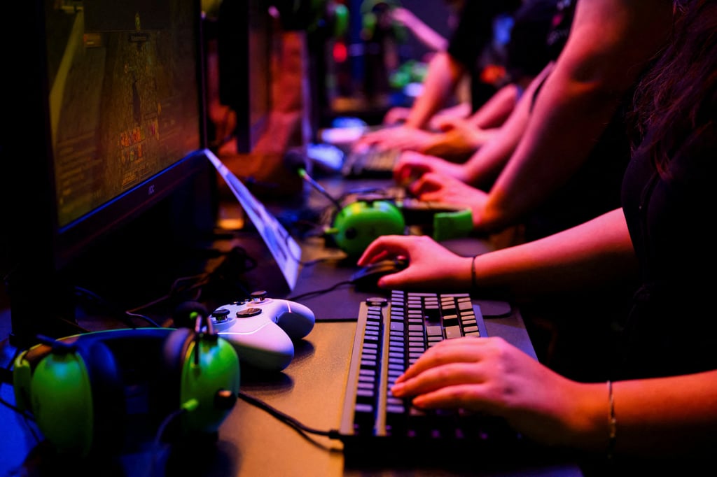 Gaming is an important part of Gen Alpha culture because of the socialisation opportunities it provides, Fergus Navaratnam-Blair says. Photo: Reuters Gaming is an important part of Gen Alpha culture because of the socialisation opportunities it provides, Fergus Navaratnam-Blair says. Photo: Reuters