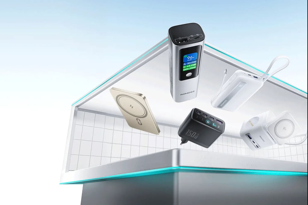 Five power bank models made by Romoss Technology are displayed on its website. Photo: Romoss Five power bank models made by Romoss Technology are displayed on its website. Photo: Romoss