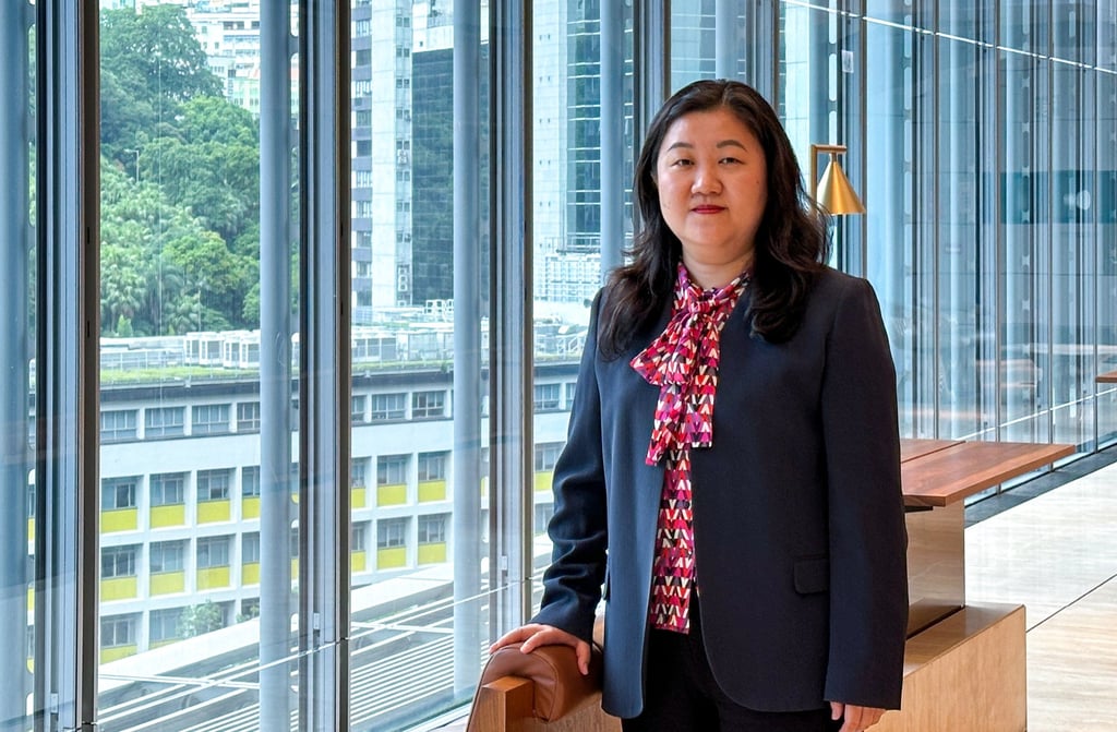 Jing Liu, HSBC’s chief economist for Greater China, pictured at the bank’s offices in Central on September 4, 2025. Photo: Aileen Chuang Jing Liu, HSBC’s chief economist for Greater China, pictured at the bank’s offices in Central on September 4, 2025. Photo: Aileen Chuang