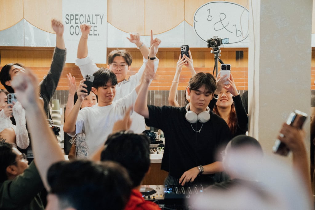 A Beans & Beats party in Singapore. Photo: Handout