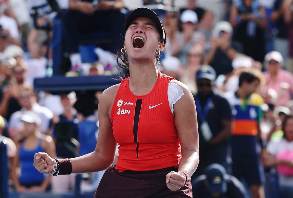 Alexandra Eala celebrates beating Clara Tauson at the US Open. Photo: Getty Images via AFP Alexandra Eala celebrates beating Clara Tauson at the US Open. Photo: Getty Images via AFP