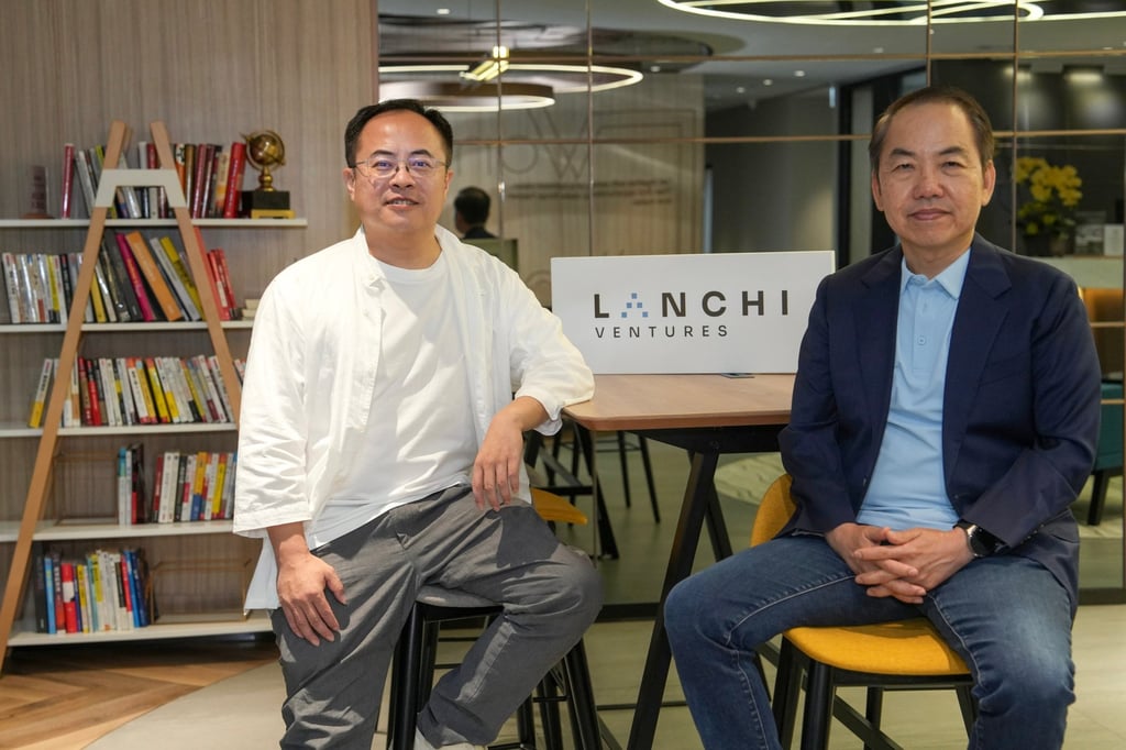 Terry Zhu (left) and Jui Tan, co-founders of Bluerun Ventures (now Lanchi Ventures), are pictured on July 18, 2024, at Citic Tower, Admiralty, Hong Kong. Photo: Sun Yeung Terry Zhu (left) and Jui Tan, co-founders of Bluerun Ventures (now Lanchi Ventures), are pictured on July 18, 2024, at Citic Tower, Admiralty, Hong Kong. Photo: Sun Yeung