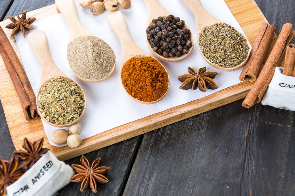 Macanese cuisine uses a wide range of spices from different regions. Photo: Shutterstock Macanese cuisine uses a wide range of spices from different regions. Photo: Shutterstock