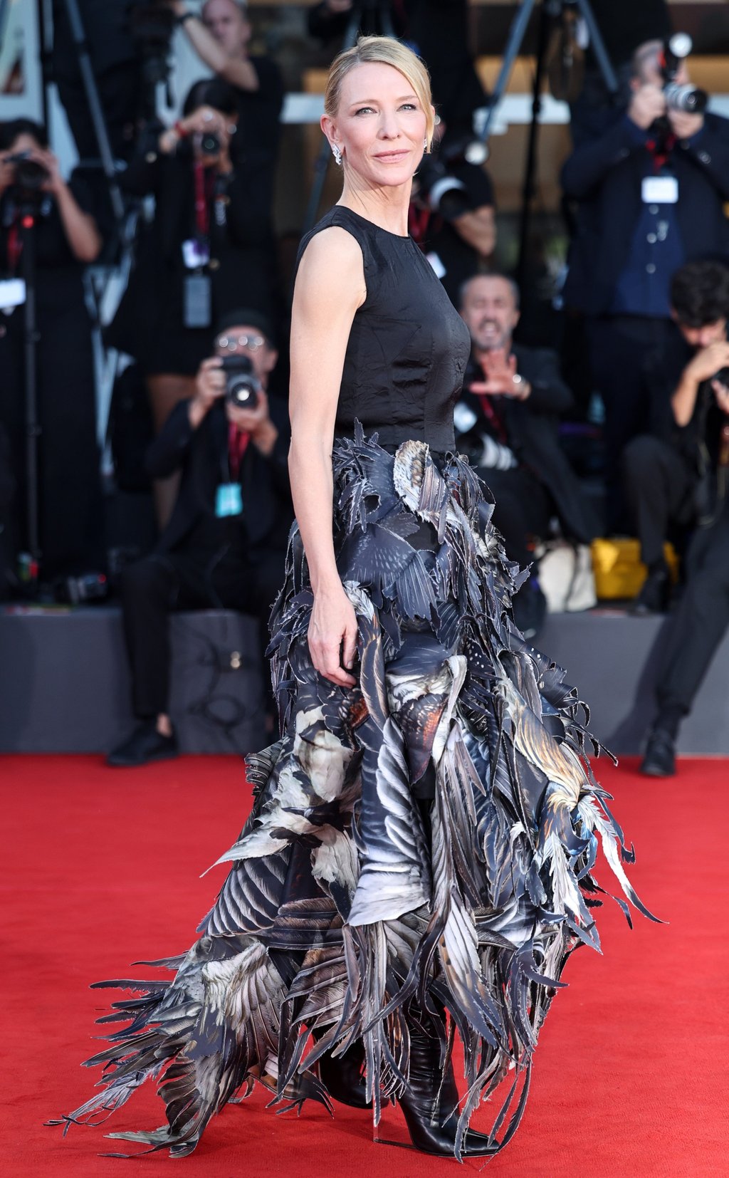 Cate Blanchett on the red carpet of Jim Jarmusch’s Father Mother Sister Brother. Photo: Xinhua Cate Blanchett on the red carpet of Jim Jarmusch’s Father Mother Sister Brother. Photo: Xinhua