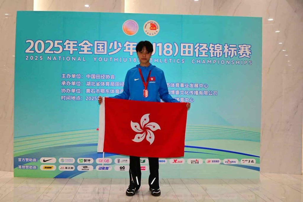 Jasper Koo won gold and bronze medals at the Chinese Under-18 Championships in June. Photo: Handout Jasper Koo won gold and bronze medals at the Chinese Under-18 Championships in June. Photo: Handout