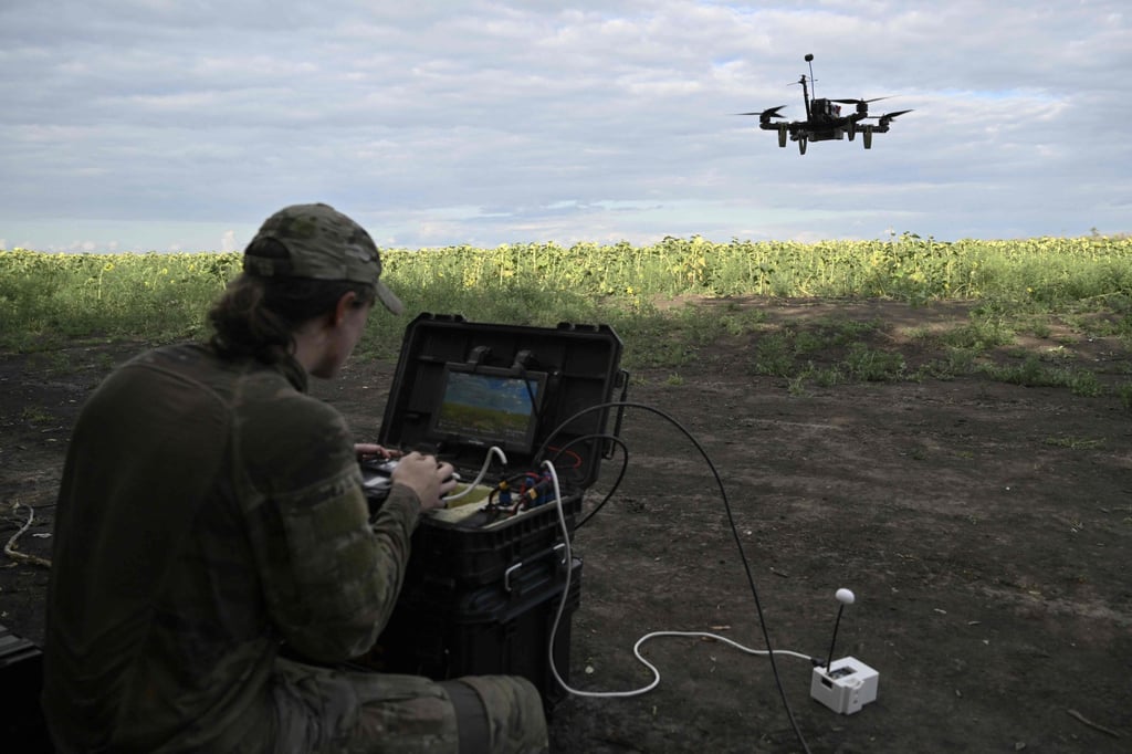 Ukrainian drone pilot ‘Rubik’. Photo: AFP Ukrainian drone pilot ‘Rubik’. Photo: AFP