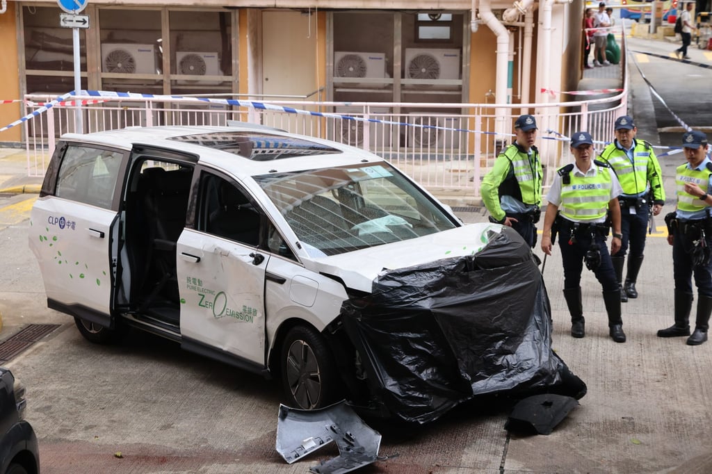 Another five people sustained minor injuries in the collision. Photo: Jelly Tse