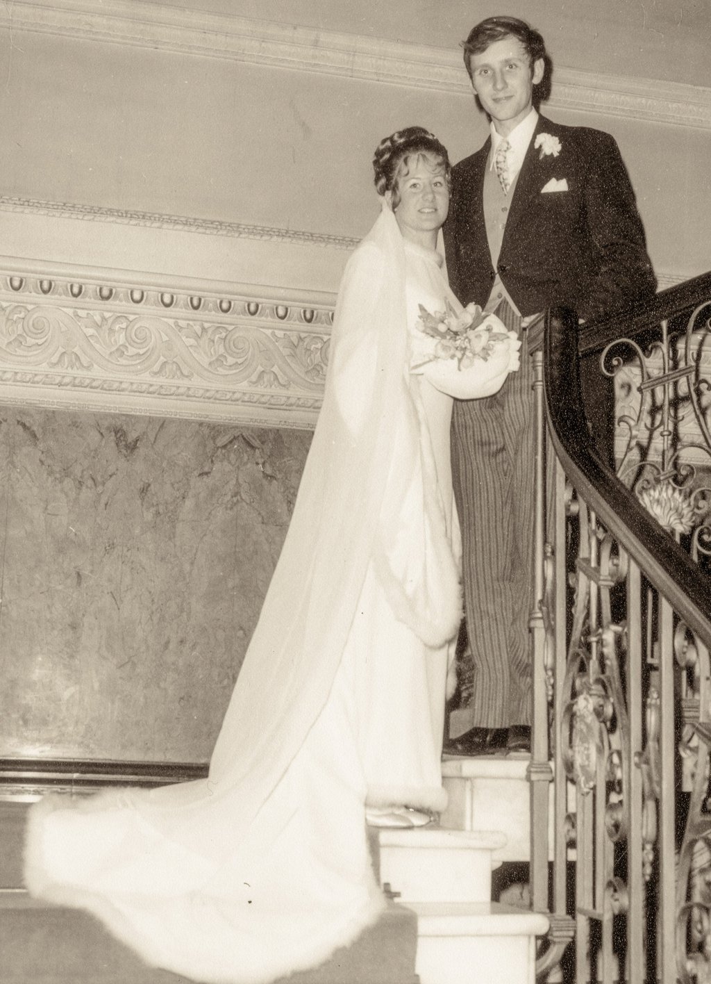 Sally and Bob Bunker on their wedding day in 1971. Photo: courtesy Sally Bunker Sally and Bob Bunker on their wedding day in 1971. Photo: courtesy Sally Bunker