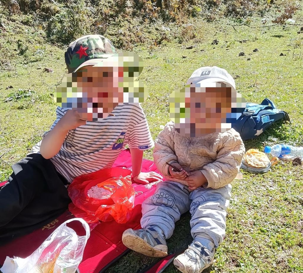 Typically, the young siblings were looked after by their grandparents as their parents worked as migrant labourers in the eastern province of Zhejiang. Photo: Handout Typically, the young siblings were looked after by their grandparents as their parents worked as migrant labourers in the eastern province of Zhejiang. Photo: Handout