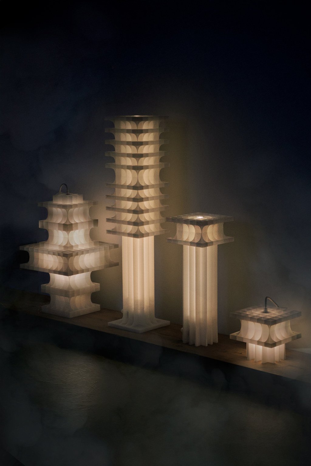 Items from Ewan Lamm’s Citadel Collection, which was inspired by the Heavenly Palace from Journey to the West. Photo: courtesy Ultramar Studio Items from Ewan Lamm’s Citadel Collection, which was inspired by the Heavenly Palace from Journey to the West. Photo: courtesy Ultramar Studio