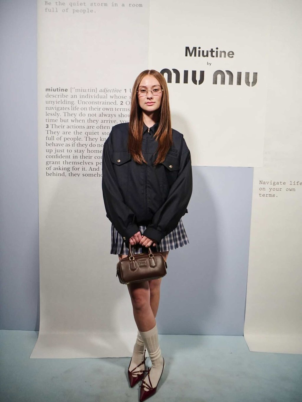 Lola Tung wearing Miu Miu last week. Photo: @lola.tung/Instagram Lola Tung wearing Miu Miu last week. Photo: @lola.tung/Instagram