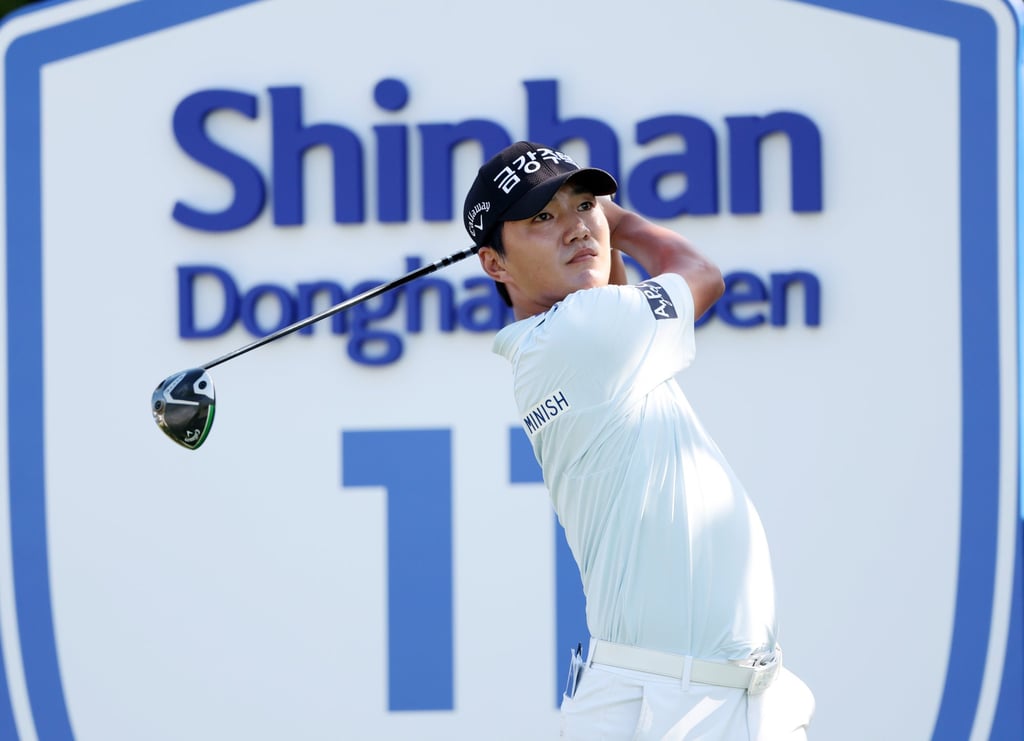 Tae-hoon Ok returned to form in the second round. Photo: Korean PGA Tour. Tae-hoon Ok returned to form in the second round. Photo: Korean PGA Tour.