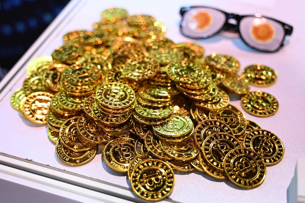 Mainland China maintains a strict ban on cryptocurrency trading. Photo: AFP