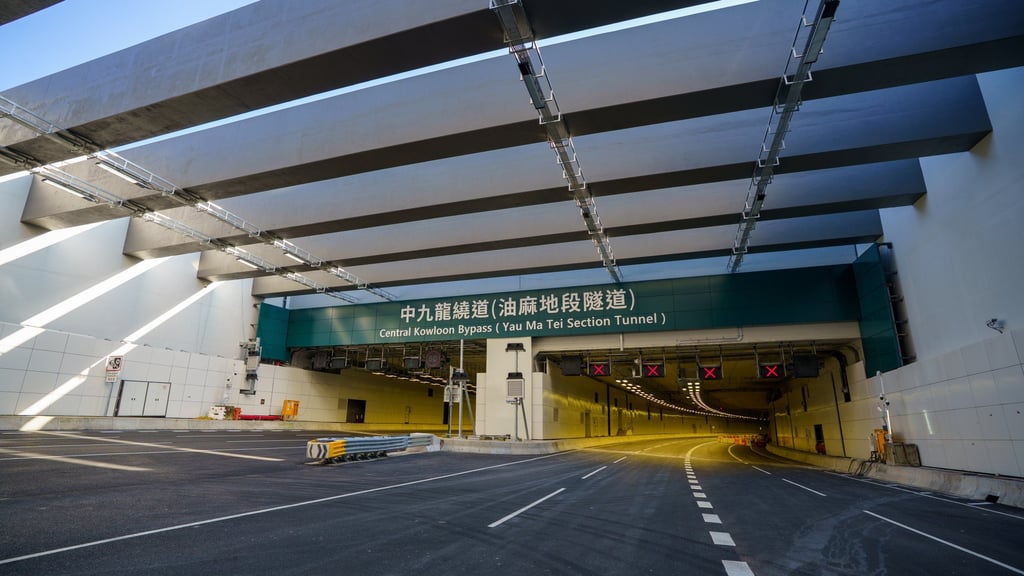 The Yau Ma Tei section of the 4.7km-long bypass includes a tunnel. Photo: Handout The Yau Ma Tei section of the 4.7km-long bypass includes a tunnel. Photo: Handout