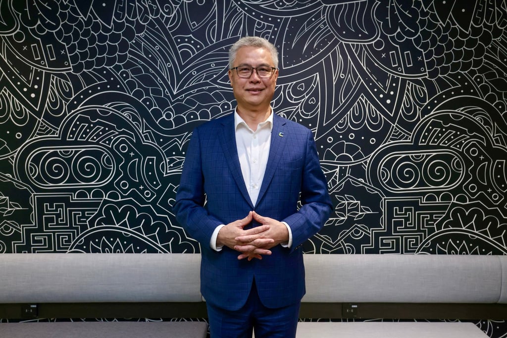 Cyberport CEO Rocky Cheng Chung-ngam on September 12, 2025. Photo: Jonathan Wong Cyberport CEO Rocky Cheng Chung-ngam on September 12, 2025. Photo: Jonathan Wong