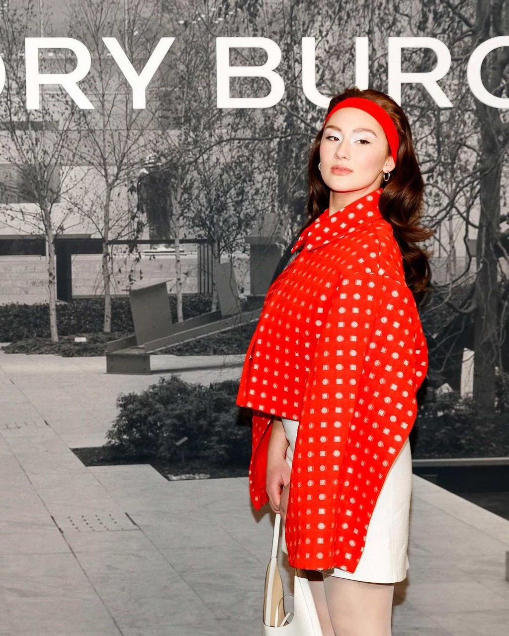 Lola Tung at New York Fashion Week in February. Photo: @badnewsbritt/Instagram