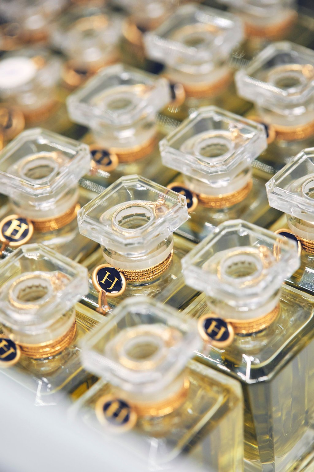 Henry Jacques makes sure that its perfume bottles are luxe, too. Photo: Handout