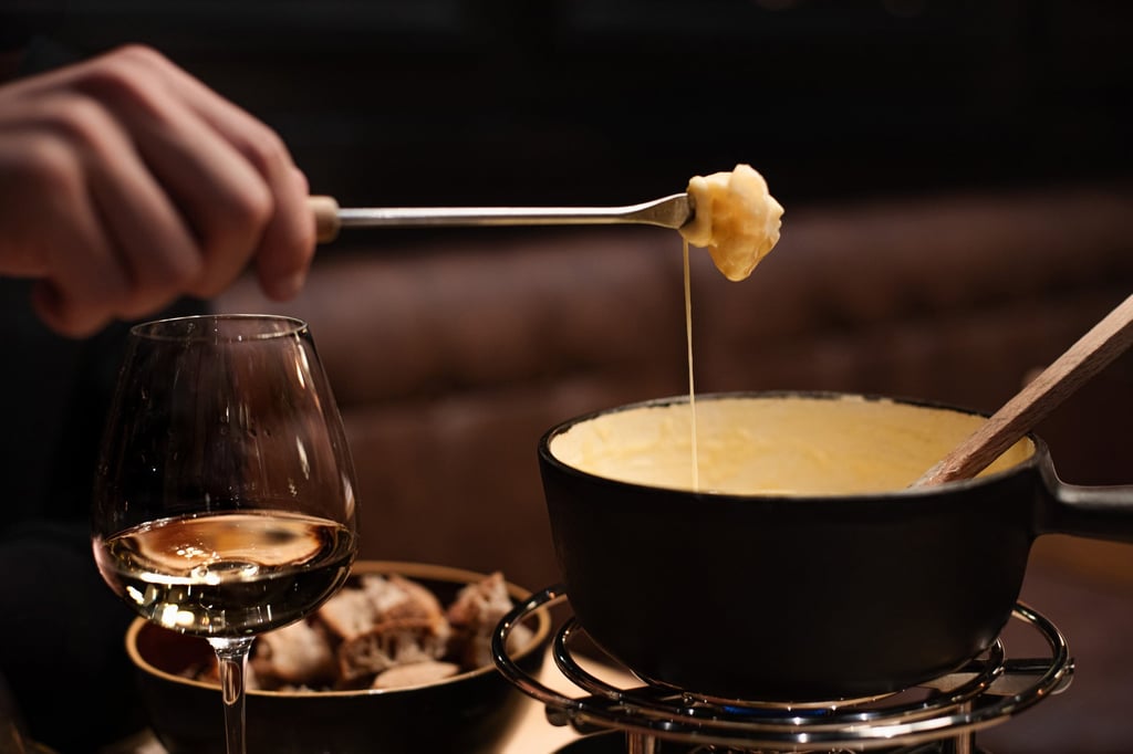 While fondue is most famous for originating in Switzerland, this mountain dish has a long tradition in France. Photo: Marie Bougault/Press Association/dpa