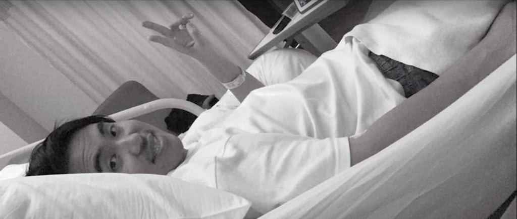 Lee was diagnosed with testicular cancer in 2018. Photo: Jared Lee