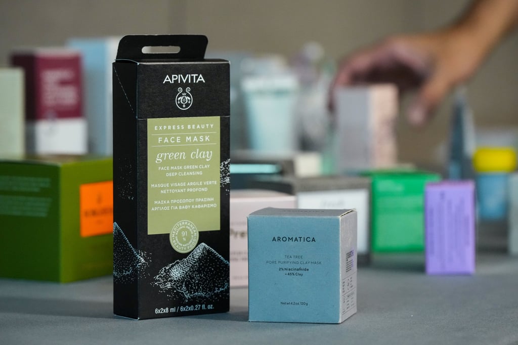 Apivita and Aromatica clay masks were found to have levels of arsenic and lead exceeding mainland Chinese and US limits. Photo: May Tse Apivita and Aromatica clay masks were found to have levels of arsenic and lead exceeding mainland Chinese and US limits. Photo: May Tse
