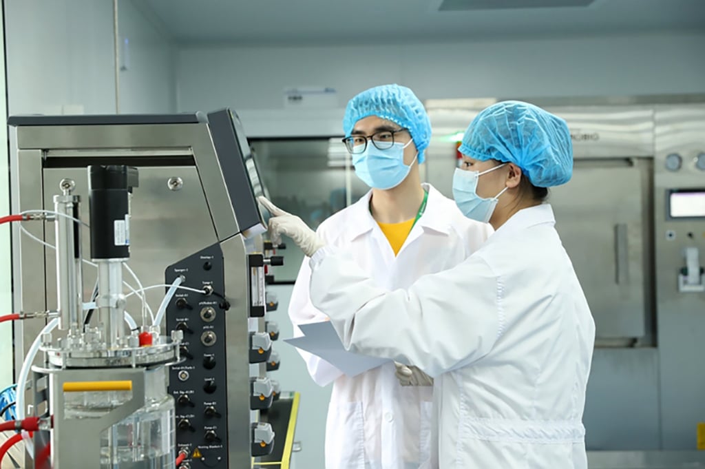 Researchers work Genscript Biotech’s lab in Nanjing, in eastern Jiangsu province. Photo: Handout Researchers work Genscript Biotech’s lab in Nanjing, in eastern Jiangsu province. Photo: Handout
