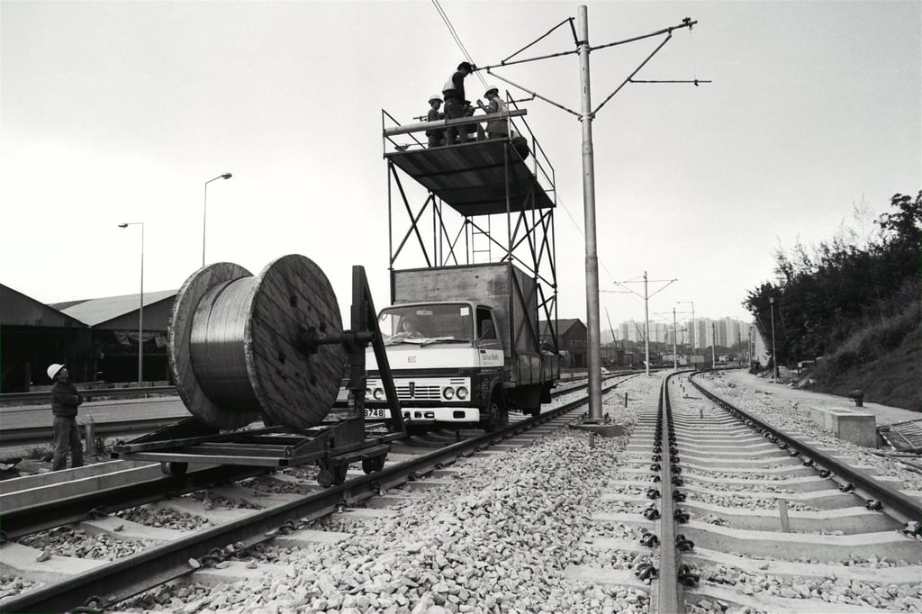 Construction under way in Tuen Mun, in 1987. Photo: SCMP Archives