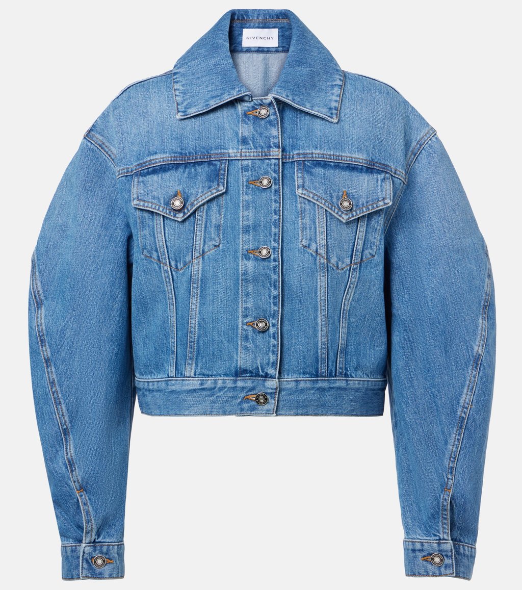 Givenchy Cocoon denim jacket. Photo: Handout