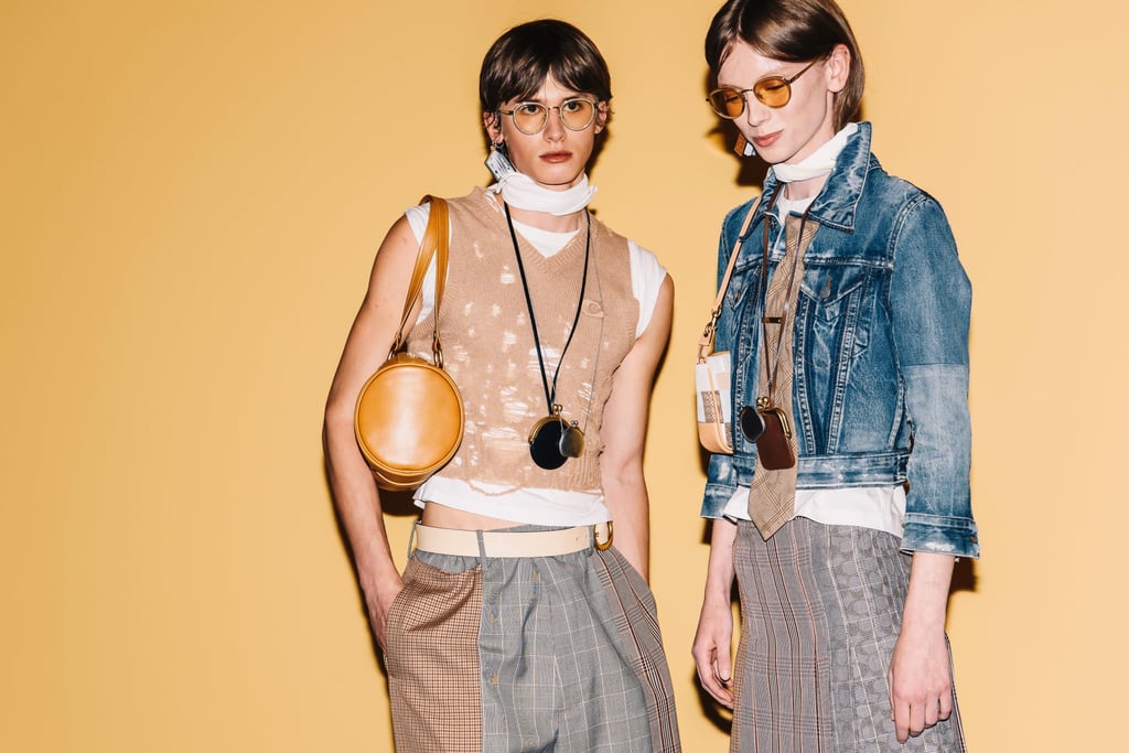 Accessories featuring “kiss-lock” clasps were everywhere in the Coach collection. Photo: WWD via Getty Images