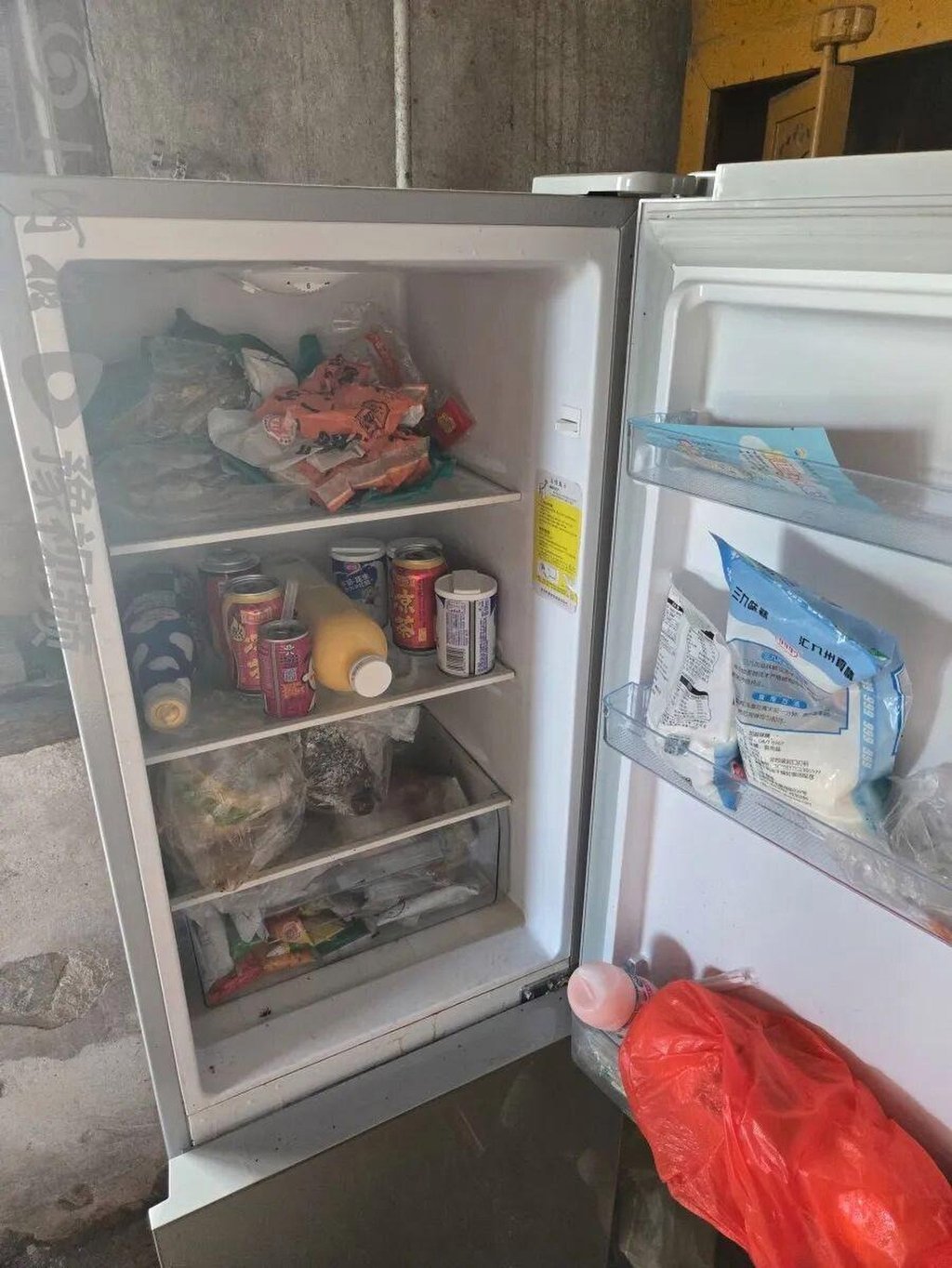 After his mother’s sudden death, the toddler survived on junk food he found in the flat. Photo: Handout