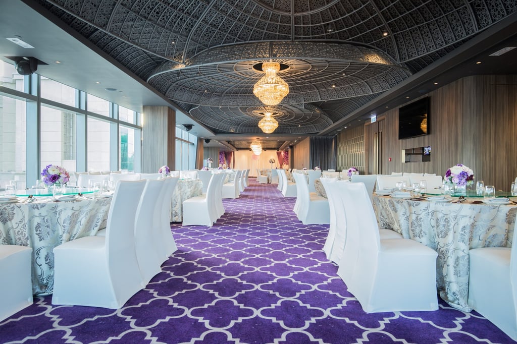 The banquet area at Starry Terrace. Photo: Handout