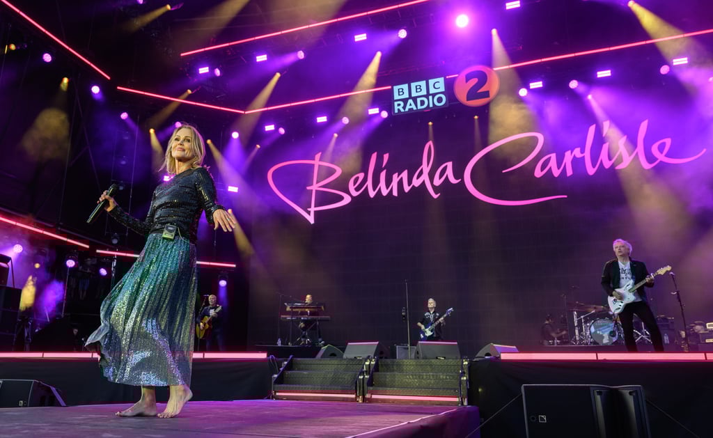 Belinda Carlisle performs onstage during Radio 2 in the Park at Hylands Park in Chelmsford, England, on September 6, 2025. Photo: Getty Images