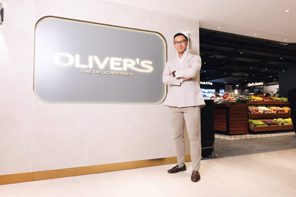 As the managing director (food) of DFI Retail Group, Darren Chan is in charge of Hong Kong gourmet store Oliver’s The Delicatessen. Photo: Darren Chan As the managing director (food) of DFI Retail Group, Darren Chan is in charge of Hong Kong gourmet store Oliver’s The Delicatessen. Photo: Darren Chan
