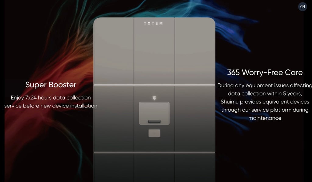A concept image of Shuimu’s self-developed Totem Cryo-EM machine. Photo: Handout
