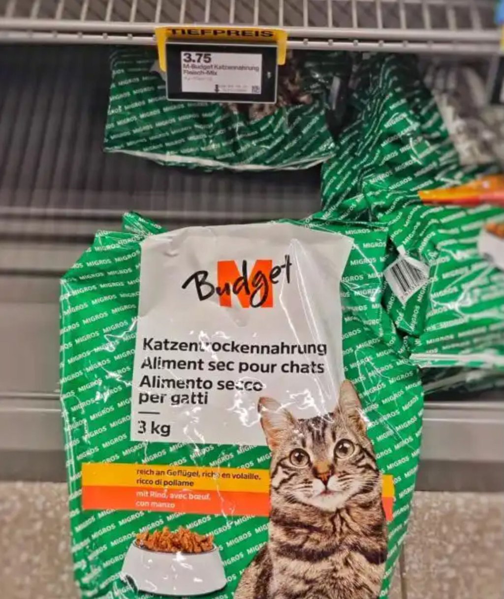 The student says protein-packed cat food has left his hair looking better than ever. Photo: Handout