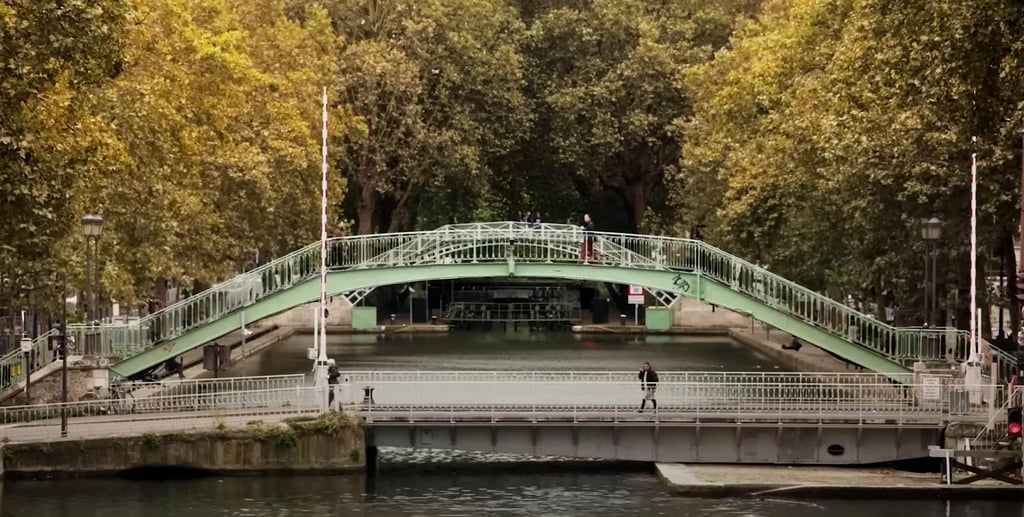 Paris’ Canal Saint-Martin features in an episode of The Summer I Turned Pretty season three. Photo: @primevideo/YouTube