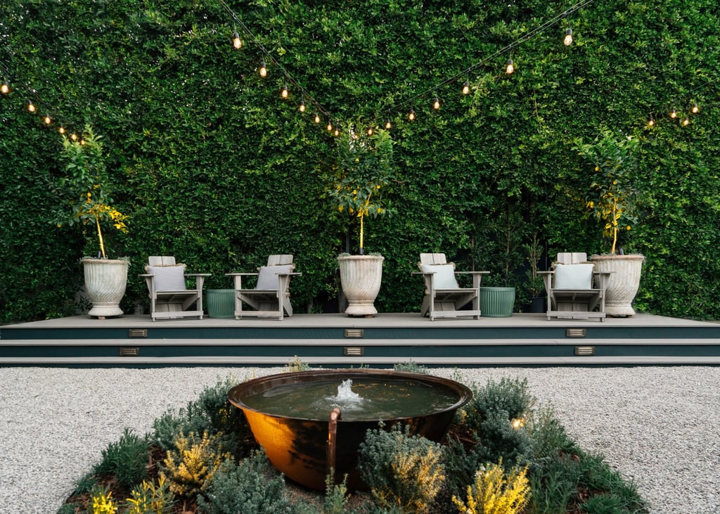 Le Petit Pali Brentwood is surrounded by lush greenery. Photo: Handout Le Petit Pali Brentwood is surrounded by lush greenery. Photo: Handout